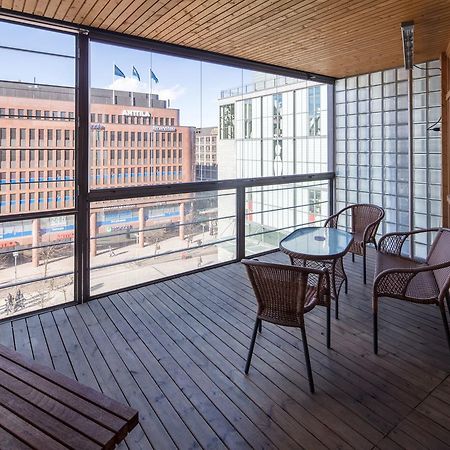 ヘルシンキCity Center Park View Studio With Sauna And Balconyアパートメント エクステリア 写真